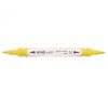Marker 2 capete cu vopsea acrilica SPREE Artist 58152, 12 culori/set