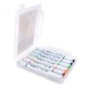 Marker 2 capete cu vopsea acrilica SPREE Artist 58186, 6 culori/set
