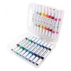 Marker 2 capete cu vopsea acrilica SPREE Artist 58203, 18 culori/set