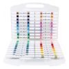 Marker 2 capete cu vopsea acrilica SPREE Artist 58206, 36 culori/set
