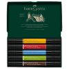 Marker cu 2 capete FABER-CASTELL Pitt Artist Pen Dual, FC162005, 5 buc/set