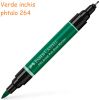 Marker cu 2 capete FABER-CASTELL Pitt Artist Pen Dual