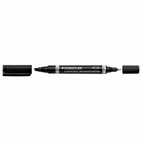 Marker permanent 2 capete 0.6/4 mm STAEDTLER Lumocolor Duo 348