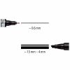 Marker permanent 2 capete 0.6/4 mm STAEDTLER Lumocolor Duo 348