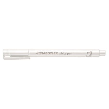 Marker alb STAEDTLER Brush 8323