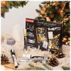 Marker creta lichida 1.8-2.5 mm, editie Craciun, UNI Chalk PWE-5M-4P Silver, 4 culori/set