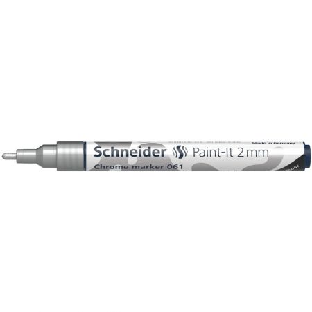 Marker cu efect oglinda, 2 mm, SCHNEIDER Paint-It 061 Chrome
