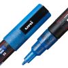 Marker cu sclipici varf 0.9-1.3 mm UNI Posca Glitter PC-3ML, 4 culori/set