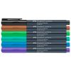 Marker permanent FABER CASTELL Creative, 6 culori/set