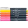 Marker permanent FABER CASTELL Creative, 6 culori/set