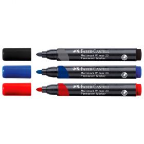 Marker permanent, varf rotund, FABER-CASTELL Multimark Winner 23