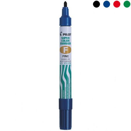 Marker permanent, varf rotund, PILOT Super Color Fine