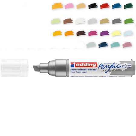 Marker pictura cu vopsea acrilica, 5-10 mm EDDING 5000 Acrylic