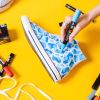 Marker UNI Posca 2025, 8 buc/set, in saculet textil