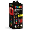 Marker UNI Posca 4408, 13 buc/set, in cutie metalica