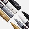 Marker varf 0.7 mm UNI Posca PC-1M, 4 culori/set