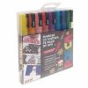 Marker varf 0.9-1.3 mm UNI Posca PC-3ML, 8 culori/set