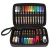 Marker varf 1-8 mm UNI Posca, 24 buc/set, mapa neagra