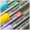 Marker vopsea acrilica 2 mm, culori metalizate pastel, DMAST by Pebeo, 6 culori/set