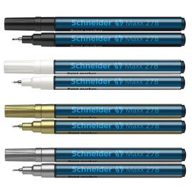 Marker cu vopsea, varf rotund, SCHNEIDER MAXX 278