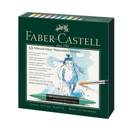 Markere acuarela, cu 2 capete FABER-CASTELL Albrecht Durer
