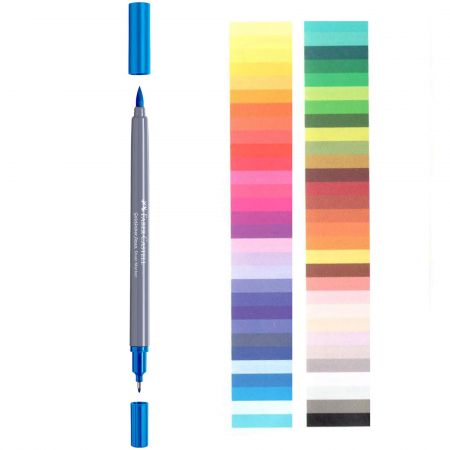 Marker 2 capete FABER-CASTELL Goldfaber Aqua Dual