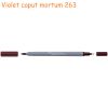 Markere 2 capete, acuarela FABER-CASTELL Goldfaber Aqua Dual