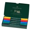 Markere 2 capete acuarela FABER-CASTELL Albrecht Durer Watercolour, 5 culori/cutie, FC160305