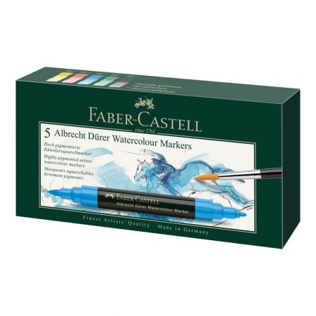 Markere acuarela, cu 2 capete FABER-CASTELL Albrecht Durer
