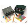 Markere cu varf pensula FABER-CASTELL Pitt Artist Pen Brush Studio, 12 buc/set, FC167146