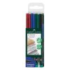 Markere permanente Multimark FABER-CASTELL, 4 buc/set