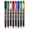 Marker varf 0.7 mm UNI Posca PC-1MR, 8 culori/set