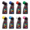 Marker varf rotund buretat 3-19 mm, UNI Posca MopR PCM-22, 8 culori/set