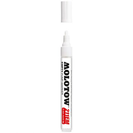 Marker reincarcabil, 4 mm MOLOTOW 211EM Empty