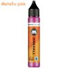 Vopsea acrilica pentru marker pictura MOLOTOW One4All Refill Metallic, 30 ml
