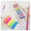 Stick index plastic transparent color 45 x 12 mm, STICK'N