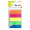 Stick index plastic transparent color 45 x 12 mm, STICK'N
