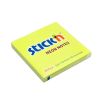 Notes autoadeziv 76x76 mm, 100 file, color neon STICK'N