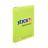 Notes autoadeziv 76x51 mm, 100 file, color neon STICK'N
