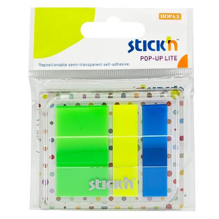 Index autoadeziv cu dispenser Stick'n Pop-up Lite