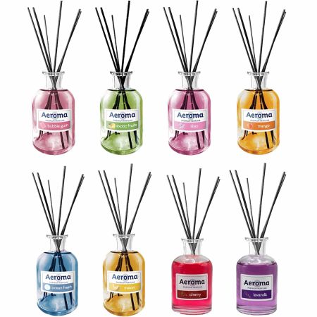 Odorizant de camera cu betisoare AEROMA, 125 ml