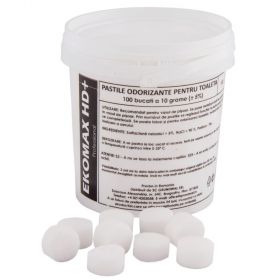 Odorizant pastile pisoar EKOMAX HD+, 100 buc/cutie