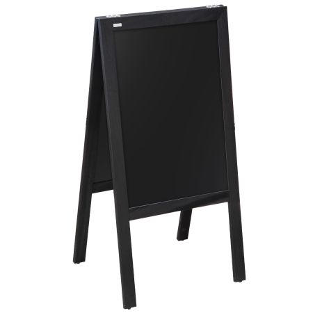 Panou stradal cu 2 fete, 40x60 cm, rama lemn, ACCENTA