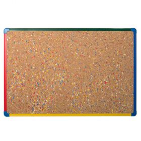 Panou pluta BI-OFFICE, 60x90 cm, rama multicolora, SF131408866