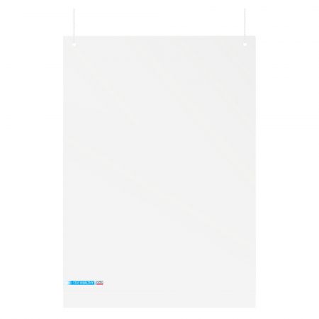 Panou protectie plexiglas cu stand 65x80 cm, 2x3