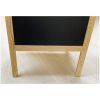 Panou stradal cu 2 fete, 42.5x56.5 cm, rama lemn, INTERPANO INT-412