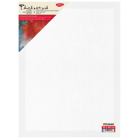 Panze pictura pe sasiu 30x40 cm, DACO PZ3040, 2 buc/set