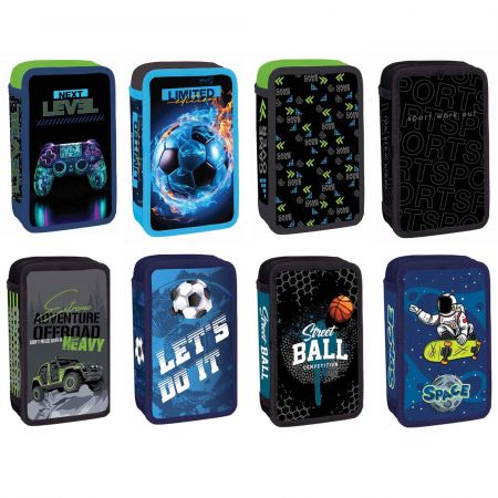 Penar baieti echipat, 29 piese, 2 fermoare, S-COOL