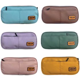 Penar etui neechipat, 2 fermoare, S-COOL Urban Revolution Style