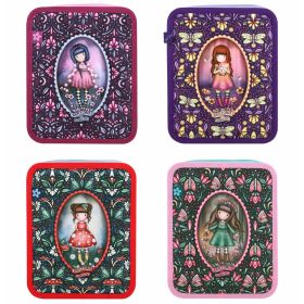 Penar fete echipat, 46 piese, 2 fermoare, SANTORO Gorjuss